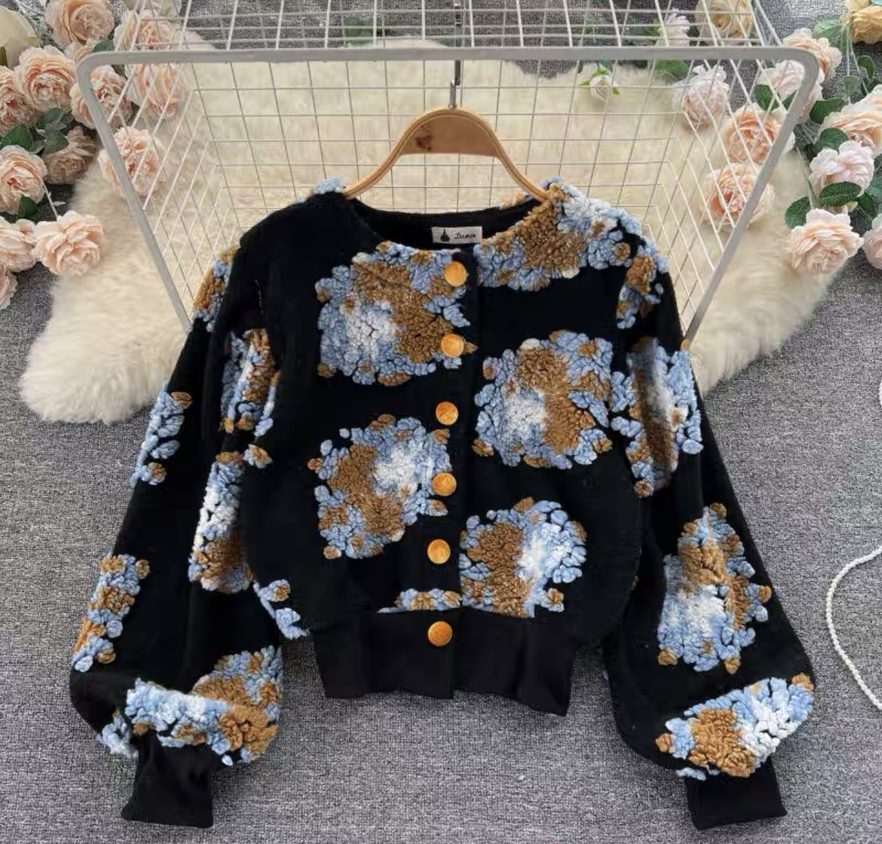 Night in Denver embroidery sweater SZZ811 images